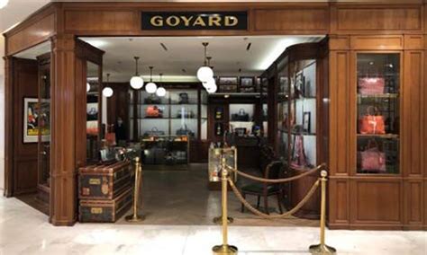 maison goyard printemps haussmann|maison goyard hong kong.